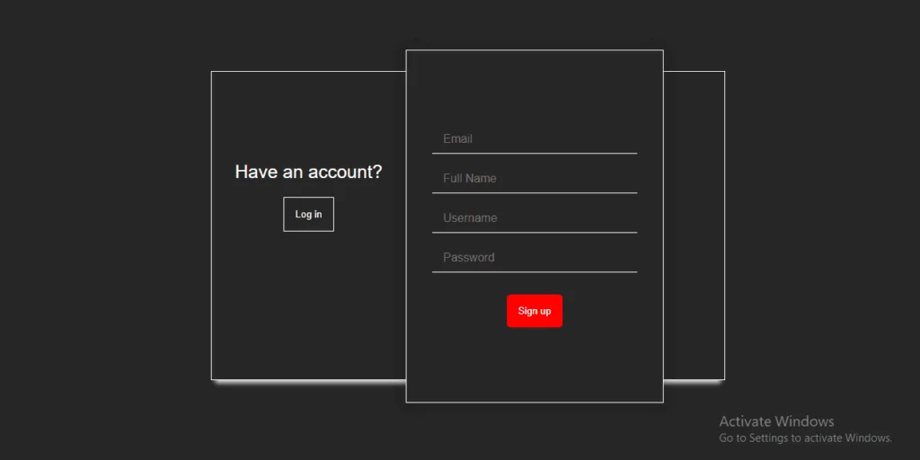 login and signup 1