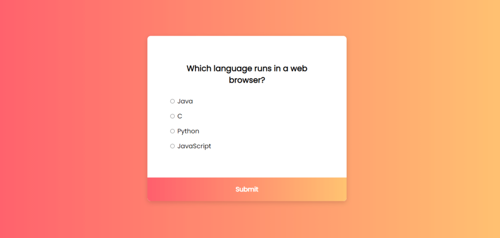 quiz app