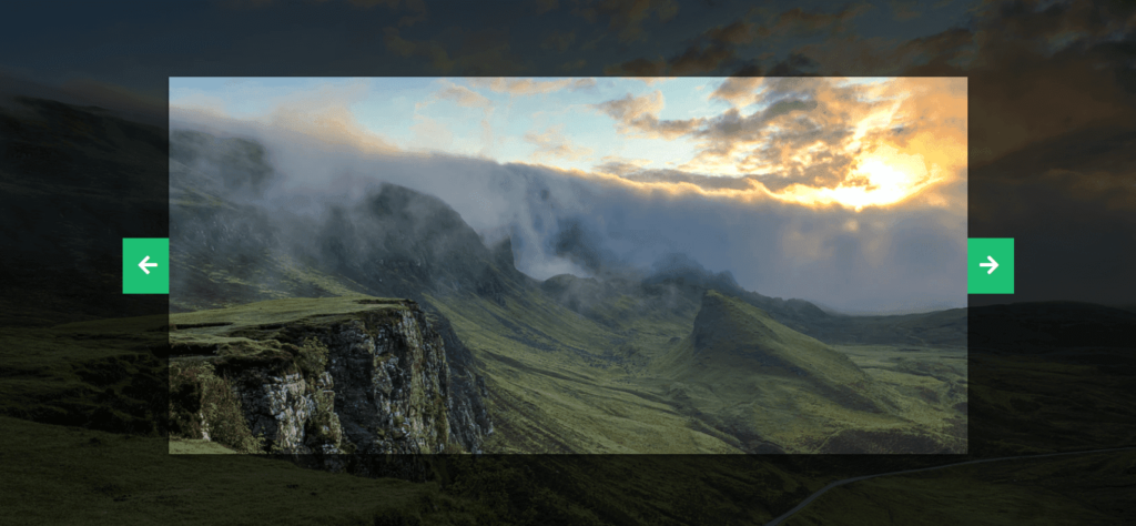 slider in html css