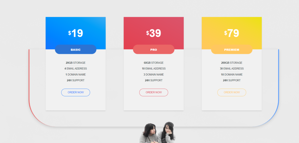 Pricing Table