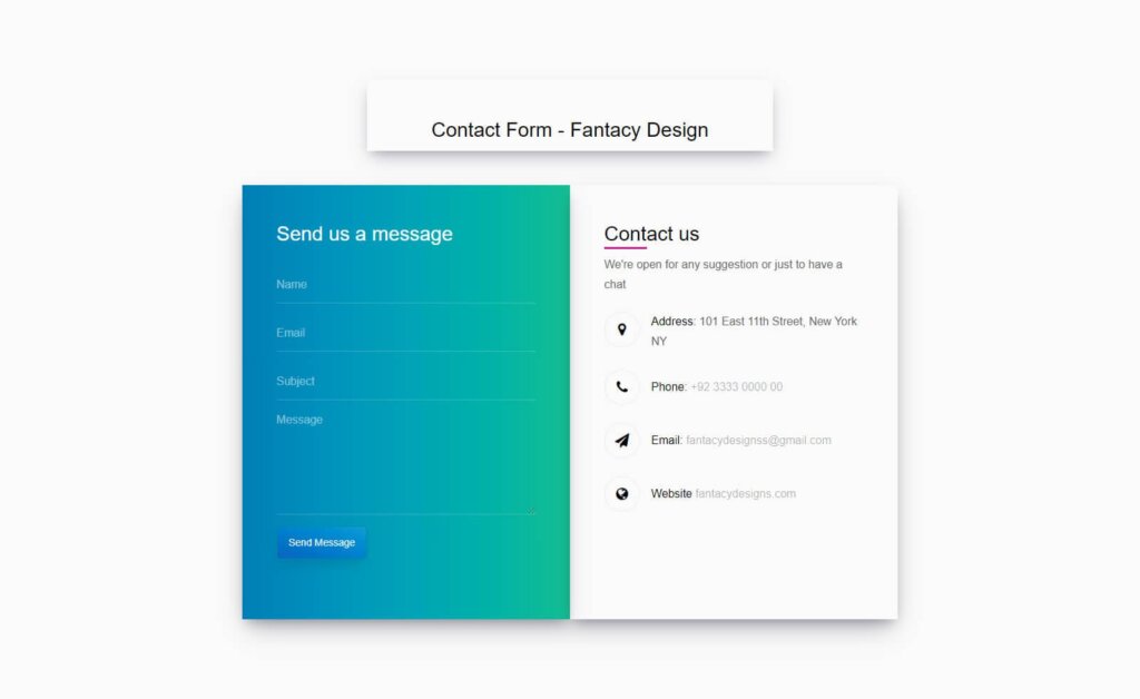 contact us page