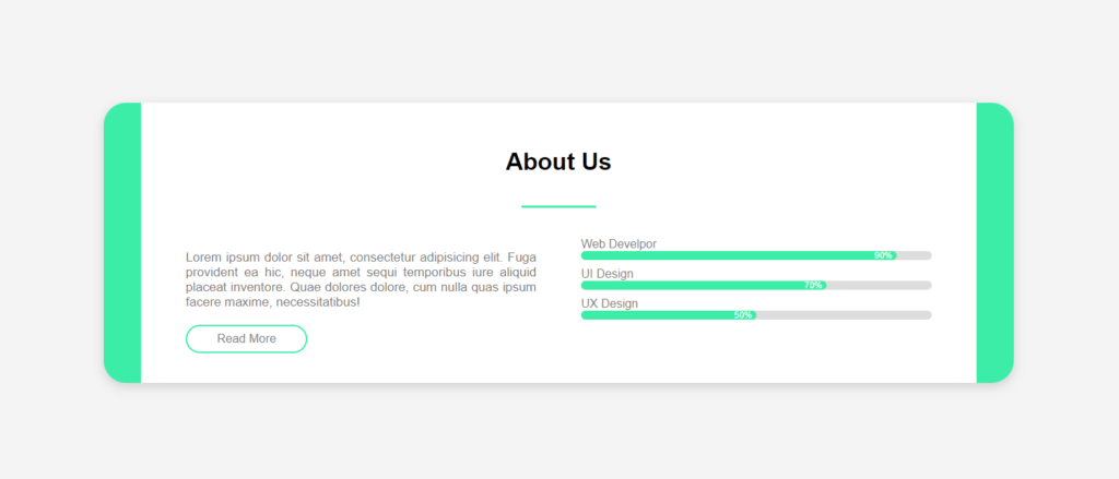 Section "About US"