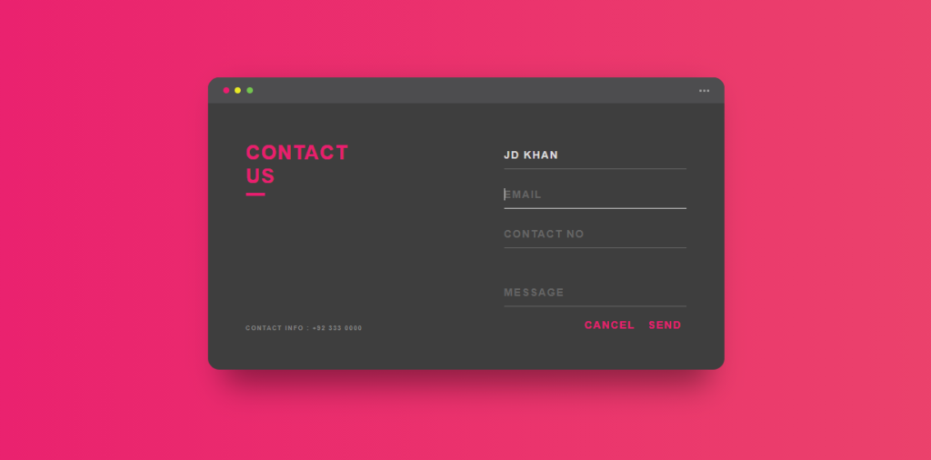 Contact Form