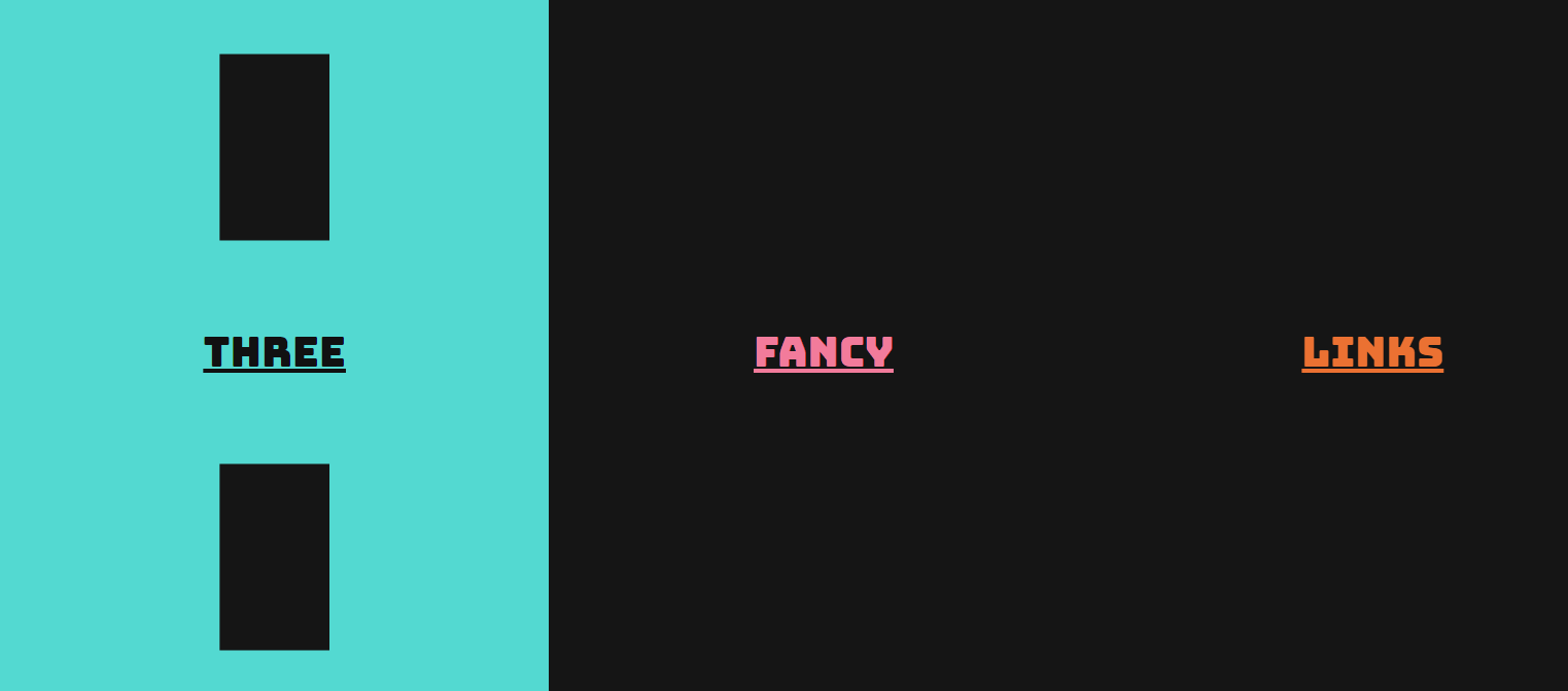 blue 2 hover effect inhtml and css