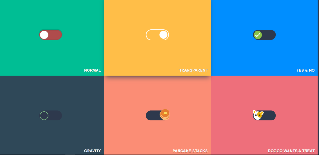 Toggle switch CSS - Fantacydesigns