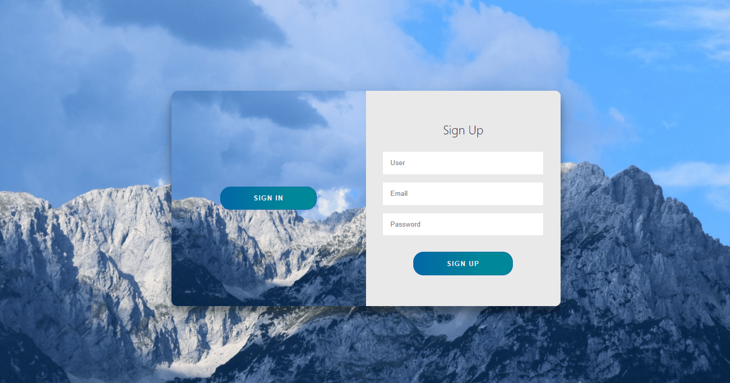 Sliding login and registration form in Html and CSS 1 Sliding login and registration form in Html and CSS 1
