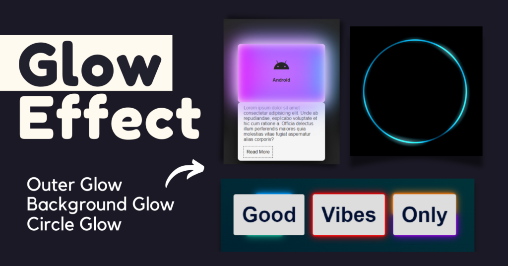 glow effect designs