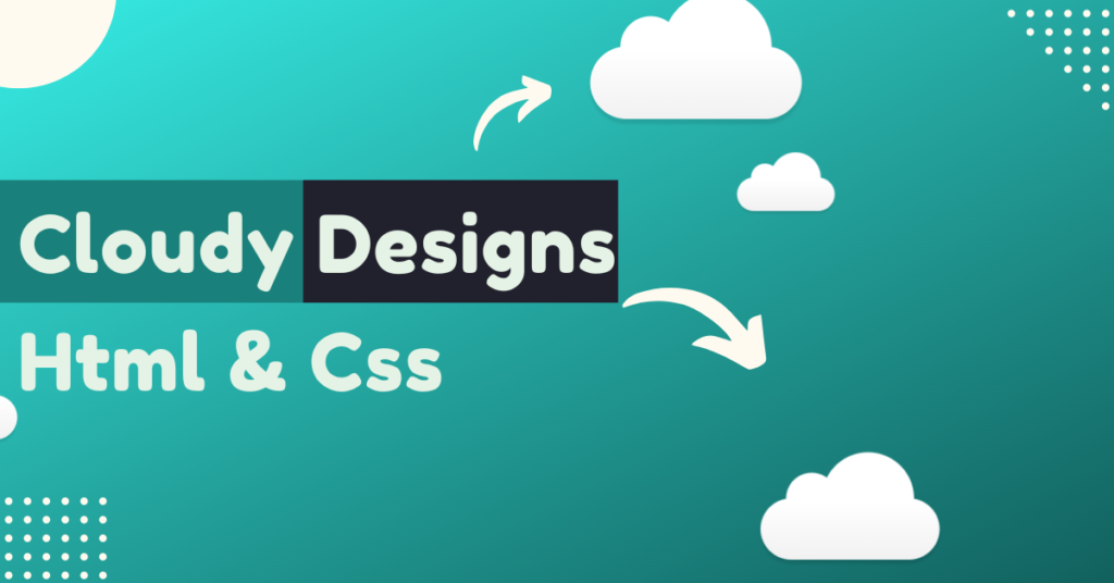 cloudy design html css
